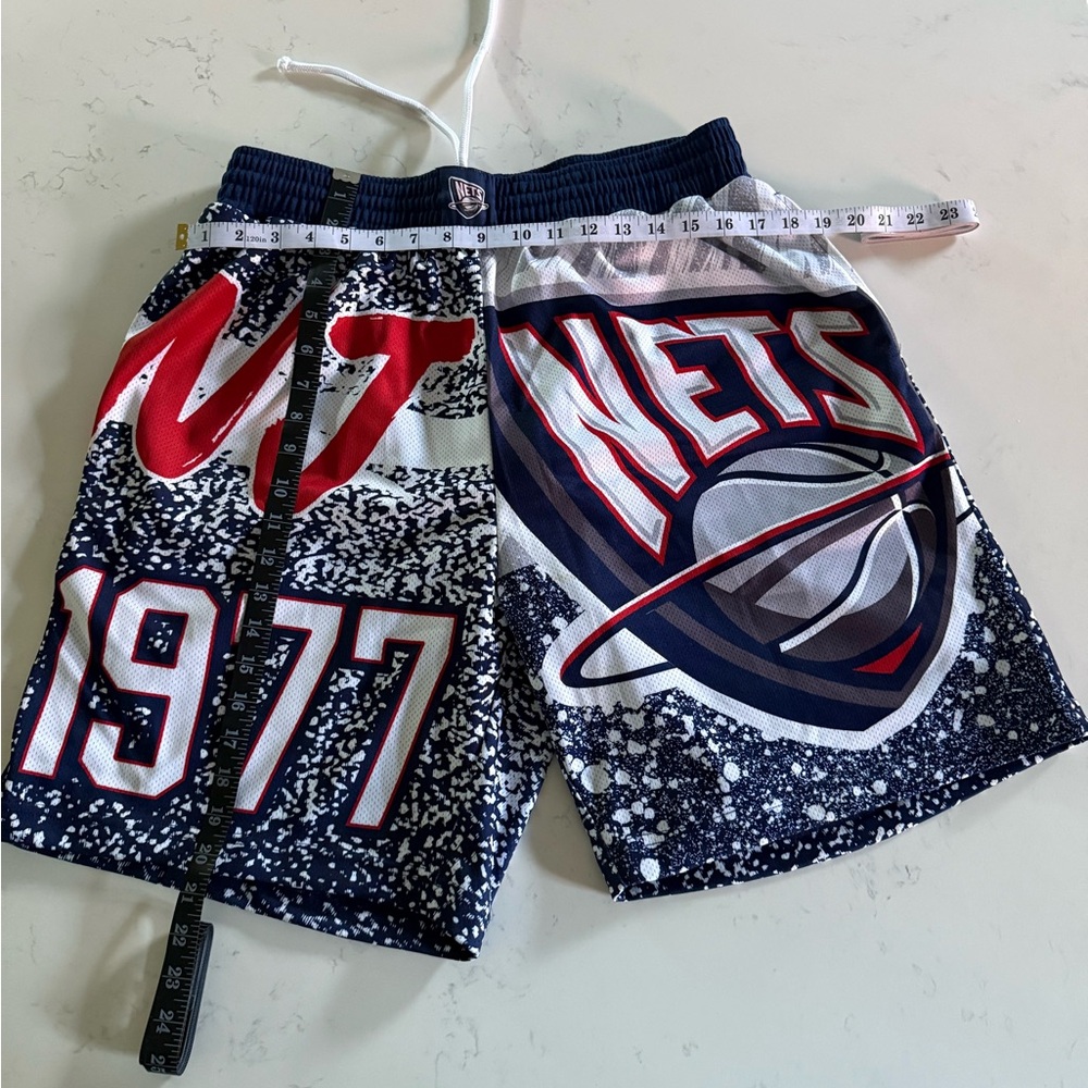 Mitchell & Ness Blue Polyester Shorts